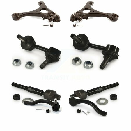 TOP QUALITY Front Suspension Control Arm & Ball Joint Tie Rod End Link Kit 8Pc For Honda Civic 1.8L K72-101131